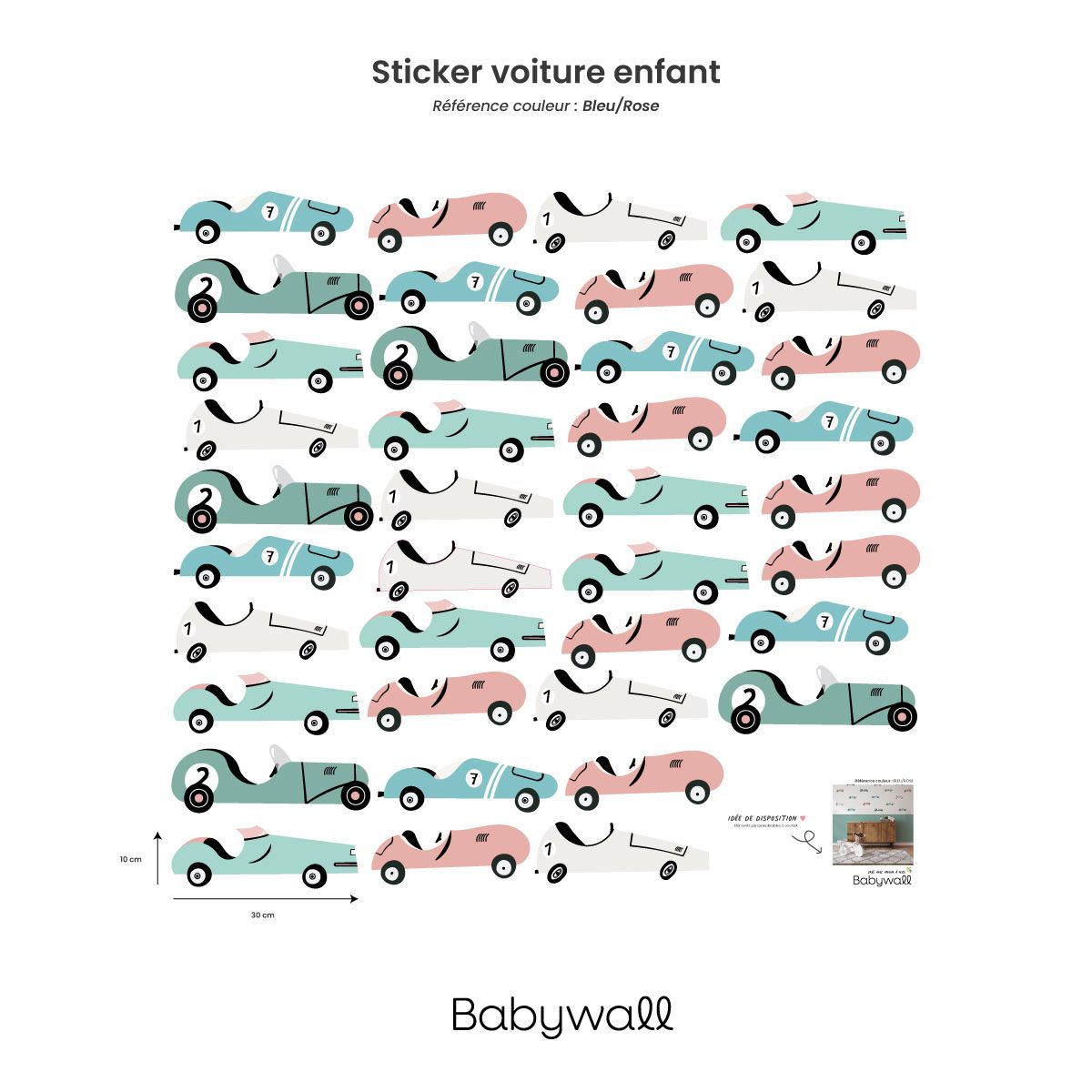 Sticker voiture enfant – Image 8