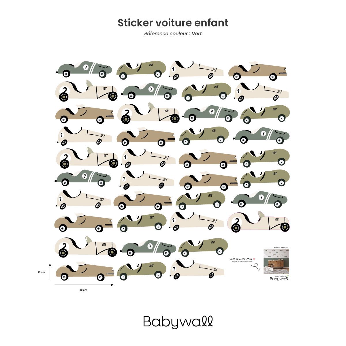 Sticker voiture enfant – Image 9