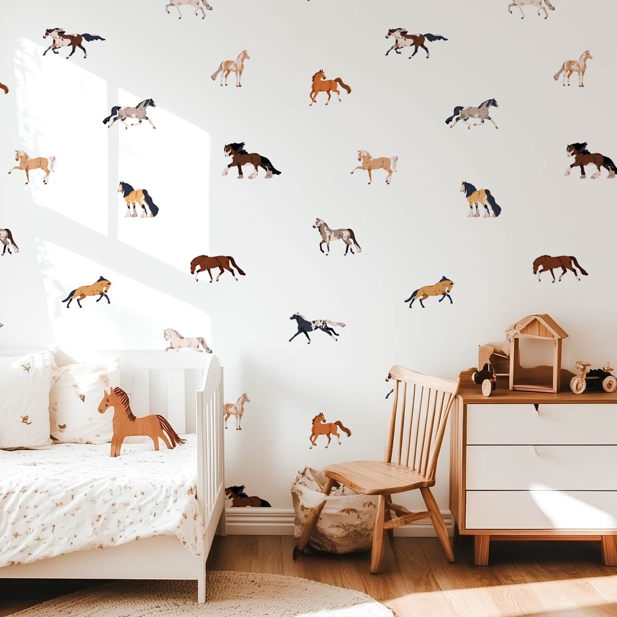 papier-peint-cheval-enfant