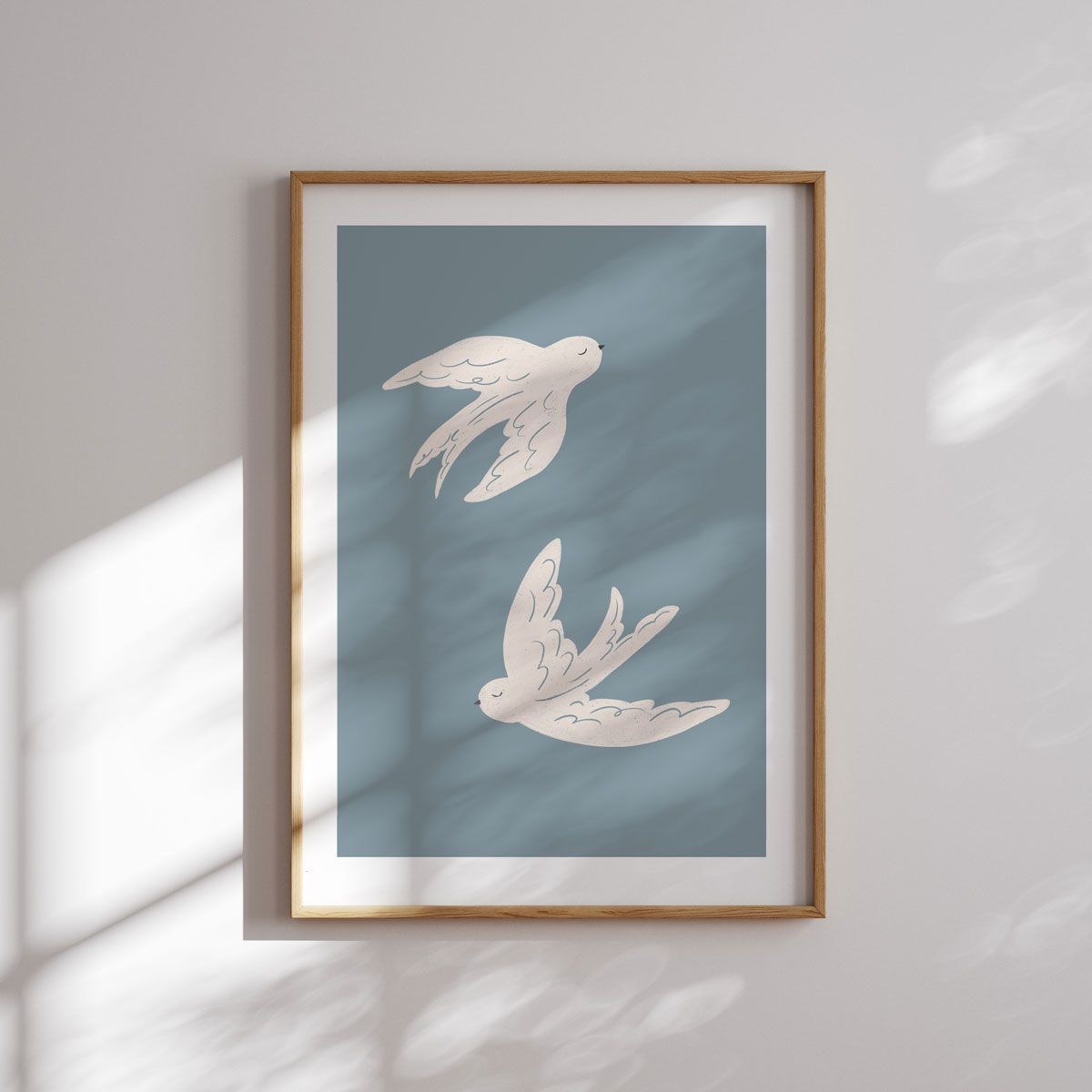 Affiche colombe pour enfant