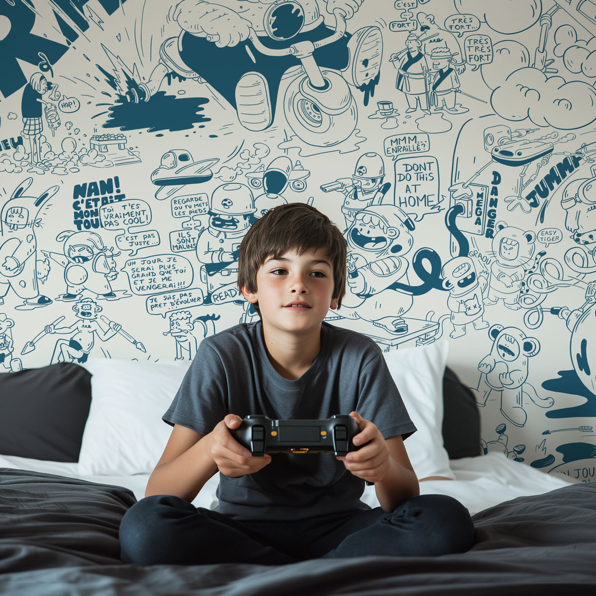 Papier peint bd pour enfant