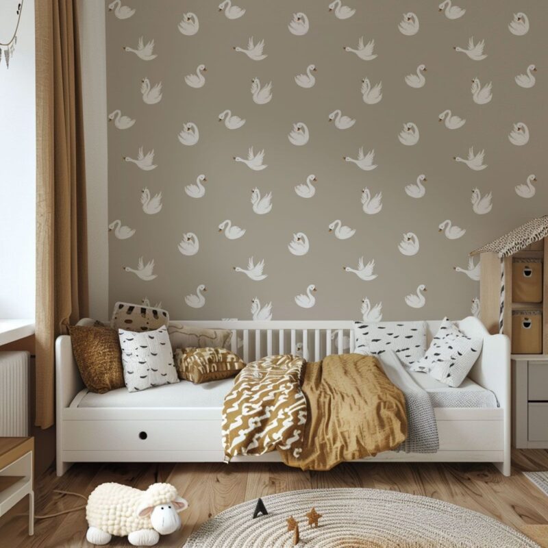 tapisserie cygne