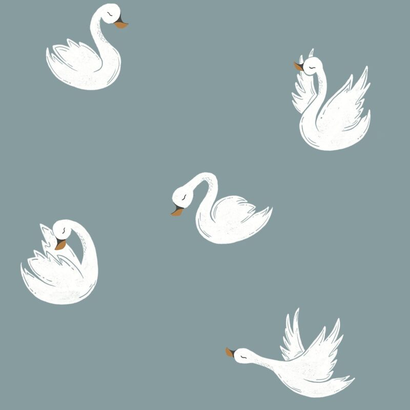 Papel pintado «Cisne» para niños - Imagen 5