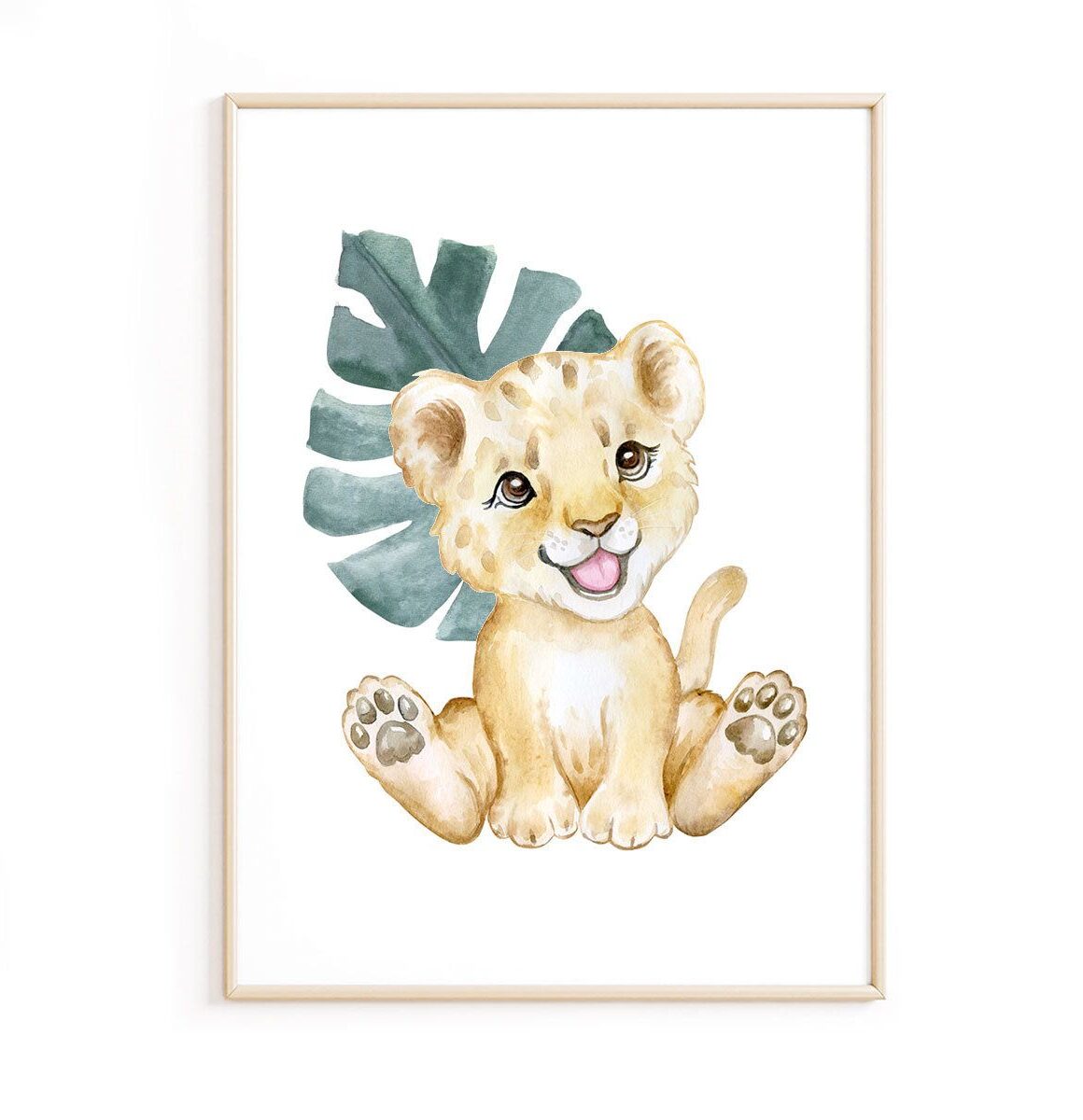 affiche-safari-bebe