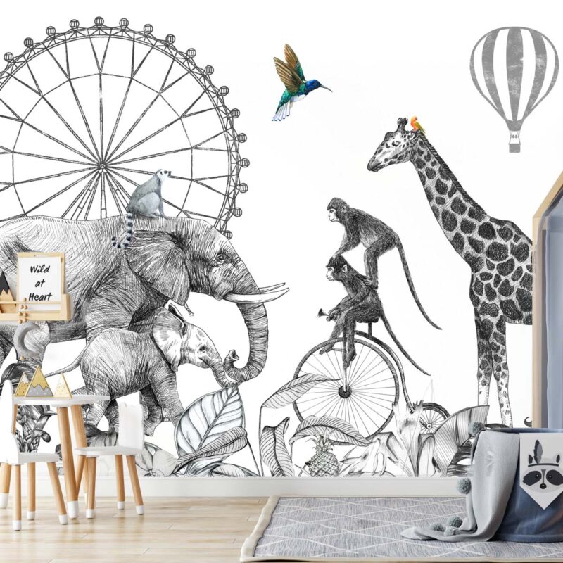 papier-peint-animaux-panoramique