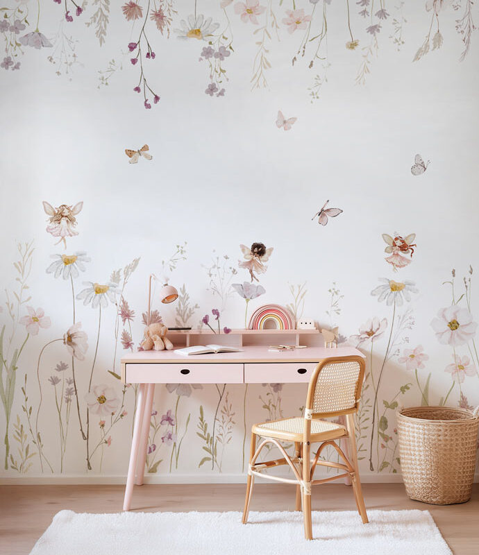 Papel pintado «Hadas del campo»