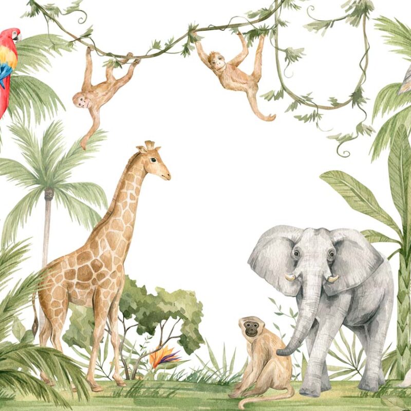 papier-peint-savane-enfant