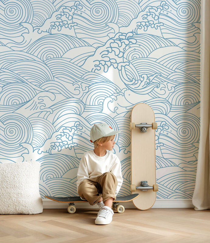 papier-peint-vague