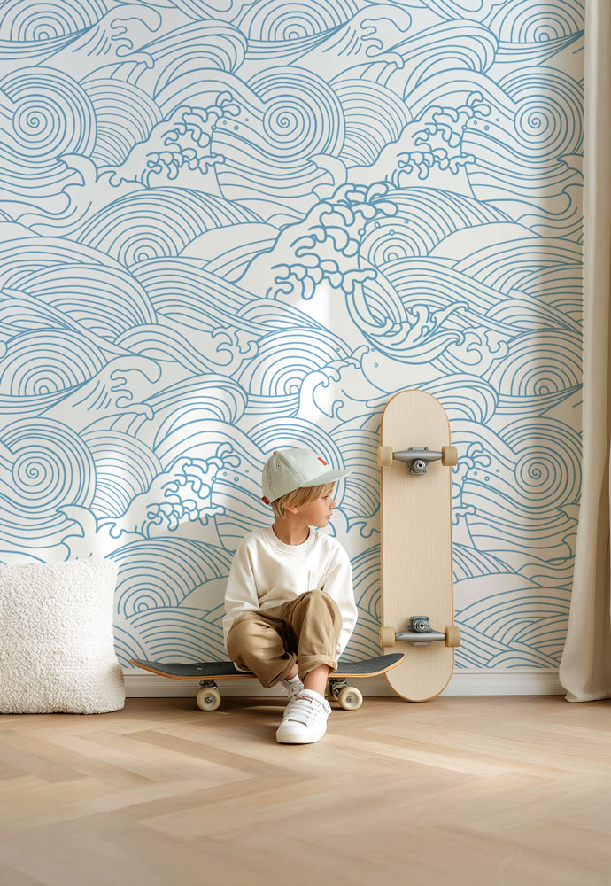 papier-peint-vague